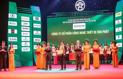 Tân Phát Etek được vinh danh tại Lễ tôn vinh doanh nhân, doanh nghiệp Thăng Long 2024
