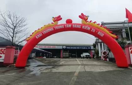 Tân Phát Etek cung cấp thiết bị cho Trung tâm đăng kiểm xe cơ giới 24-05D