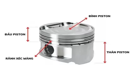 Dấu hiệu nhận biết Piston ô tô bị hư hỏng