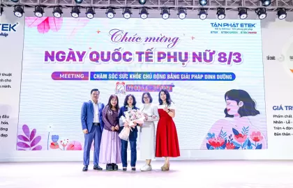 Tân Phát Etek chúc mừng ngày Quốc tế phụ nữ 8/3