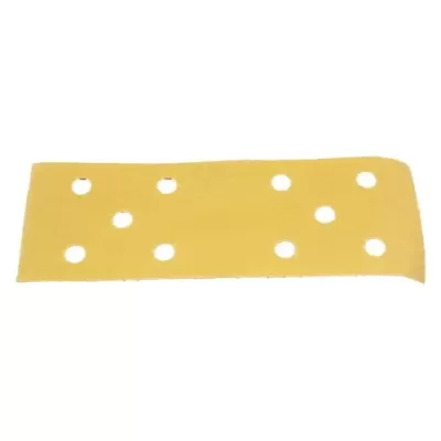 Giấy nhám vàng thanh 70x198mm - P240 có 10 lỗ