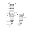 Lọc đường ống chính ALF3000B-14D