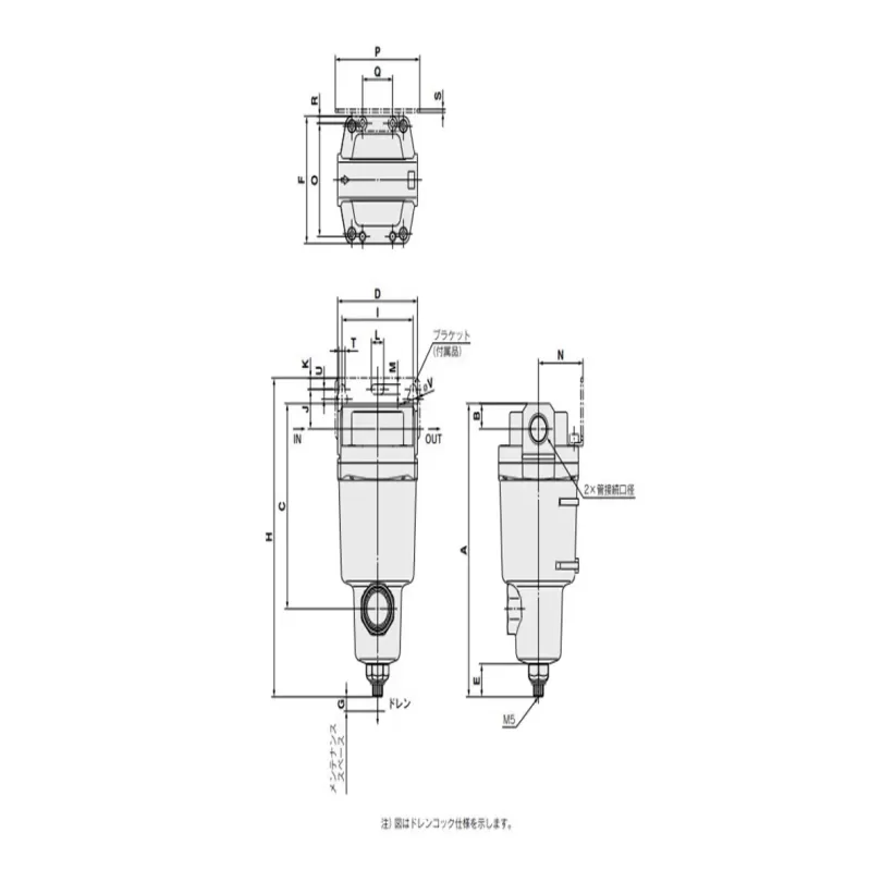 Lọc đường ống chính ALF3000B-14D